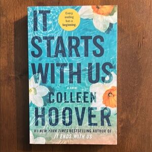 It Starts With Us Novel by Colleen Hoover